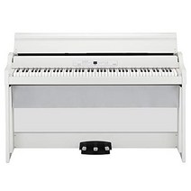 KORG 전자 피아노 G1B AIR WHITE 화이트 연주 기록 기능 첨부 페달 부속 동음 연타 가능 RH3 건반(그랜드 피아노와 동등의 연주감을 재현)