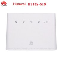 화웨이 b315s-519 LTE ​​4g 와이파이 라우터 광대역 fdd-band-1-2-aws-5-7-28 pk b310s-518 언락 와이파이 도시락, 영국 플러그