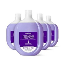 Method 포밍 핸드 소프 스위트 워터 10 Fl Oz(3개 팩) 포장은 다를 수 있음, 라벤더_28 Fl Oz(4개들이 팩)