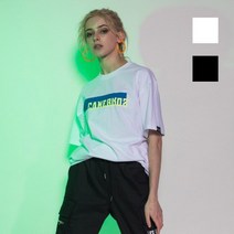 [목동아울렛] [카네브로스] 남녀 박스 로고 반팔티 (2색상)