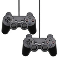 엑스박스 호환 엑박 4 플스 패드 pc 컴퓨터 노트북용 플레이 조이트론 닌텐도컨트롤러, 유선 조이스틱 2개