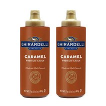 기라델리 토핑용 카라멜 소스 482g 2개, 단품