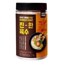 성숙한자매들 동전육수 코인육수 찐한육수, 210g, 1개