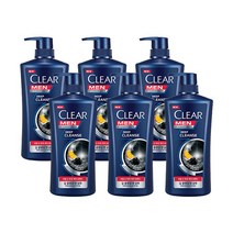 클리어 맨 딥클렌징 샴푸 650ml x 6