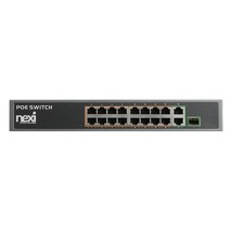 POE+ 허브스위치 16+2+1SFP포트 250W GBIC모듈 허브랙용 스위칭 CCTV IP카메라 인젝터 산업용 공유기연결