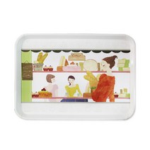 용인 뉴라이프 쟁반 대 트레이 접시 다과 후식 디저트 X 2개_HP9