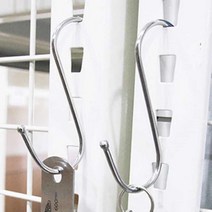 에스 고리 에스자 고리 스텐 걸이 S자 후크 대형 10개, 사이즈, 대