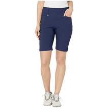 Callaway 여성용 풀온 솔리드 스트레치 골프 반바지