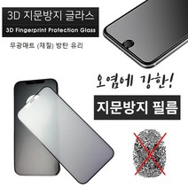 아이폰7 아이폰8 (공용) 필름 풀커버 무광 9H-뉴텍 (지문방지) 방탄 유리 글라스 안티AG 액정 보호 커버 (곡면 엣지), 2매-(지문방지) 유리