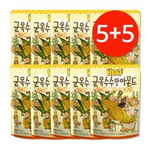 길림양행 HBAF 바프 군옥수수맛아몬드 40g 5+5
