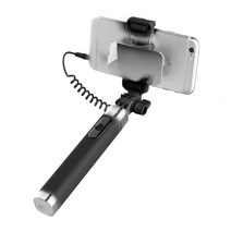 락 메탈 빅 미러 셀카봉 V2, 블랙