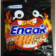에낙 게메즈 라면과자 스파이시 레벨3, 28g, 19개