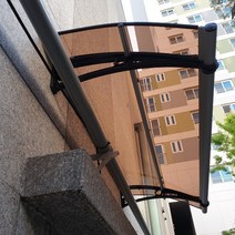 캐노픽스 650 X 3300 야외창고 호레움 조립식 창고 창고 스마트하우스 하루홈 고정어닝, 블루렉산 회색 브라켓 실버 바