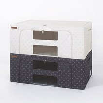 [KT알파쇼핑]메이븐 프리미엄 리빙박스 120L 2P, 닛트바닐라, 옵션선택