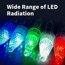 심해 LED 야간 낚시 조명 바다 램프 수중 딥 드롭 12cm, 1.파란