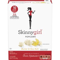 오빌레덴바커 스키니걸 버터 & 씨 솔트 팝콘, 1개, 425g