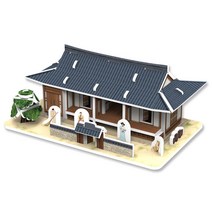 입체퍼즐 만들기 페이퍼락 기와집(소)