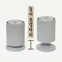 철물프렌드 80mm 80용 원형발통 가구다리 상다리 플라스틱, 줄무늬원형발통80mm용(연회색)