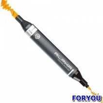 ForU747 알파 디자인마카 낱색 입 6개 펜 마카 디자인 캘리그라피 일러스트, V154