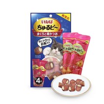 이나바 츄르비 QSC-271 참치+야끼가츠오 10g 4개입