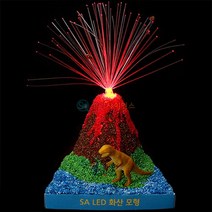 LED 입체 화산모형 (공룡포함) (5인)