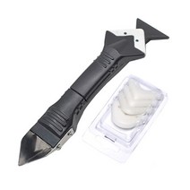 실리콘 리무버 제거기 헤라 스크래퍼 툴 몰드 인테리어 칼 공구 코크 코킹 실란트 나이프 타일 키트, 실리콘리무버, 1개