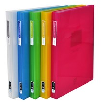 알파 비비드컬러칩 클리어화일 (A4/40P), [4062430]투명