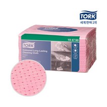 토크 독일 부직포 위생 컬러 행주 레드 40매 X 8팩