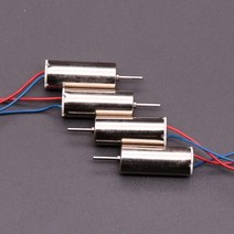 감속기 저속모터 8x20mm 코어리스 모터 초고속 DC 3.7V 43800RPM 컵 토크 마이크로 820 RC 헬리콥터 항공기 DIY 용, [01] Red Blue Wire, [03] 5pcs, 1개