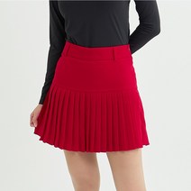 여성골프치마 하프 잔주름 스커트 빅사이즈 골프웨어 플리츠 골프복