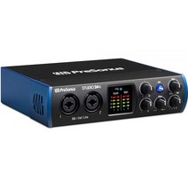 PreSonus Studio 24c 2x2 192kHz USB 오디오 인터페이스 스튜디오 원 아티스트 에이블톤 라이브 라이트 DAW 녹음 소프트웨어 포함, Audio Interface_Studio 68c (4