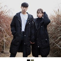 10대 20대 남자 여자 커플 기장긴 롱패딩 점퍼 잠바