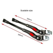 자전거 킥스탠드 조정 가능 mtb 도로 주차 랙 알루미늄 합금 45-50cm 사이드 발, 3038cm B형