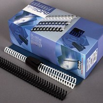 클릭링 8mm (50개입) 이비클릭바인드링 3:1) 34홀 흑색 - 백색 - 청색 | 제본링 - 제본표지 - 제본소모품, 12mm (50개입)