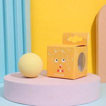 스마트 고양이 장난감 대화 형 공 Catnip 훈련 중력 재생 애완 동물 Squeaky 용품 제품 새끼, [01] Yellow-EVA