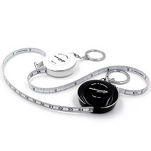 (당일출고)독일 양장용줄자/ 독일 픽코 고리형줄자/ 인치 센티 겸용줄자, 블랙