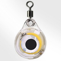 led 눈알 집어등 에기 쭈꾸미 갑오징어 문어 낚시 채비 발광, 블루