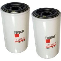 Fleetguard 오일 필터 LF3970 Cummins ISB 엔진(2팩), 2개들이 팩