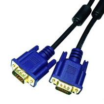[CableMate] 케이블메이트 RGB(VGA) 기본형 모니터 케이블 [블랙/2M]