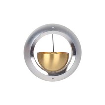 순동금속 원목 도어벨 현관종 출입문종 풍경 문종, 은색