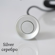 sinovcle car Parking sensor 1 pcs 22mm 블랙 레드 블루 실버 골드 화이트 그레이 샴페인 골드 컬러 for car reverse system, 은