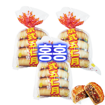 홍홍 중국식품 중국 월병 고소한 풍맥 경식오인월병 400g 3개세트 중국 북경식 중국월병 전통 중국과자, 3개
