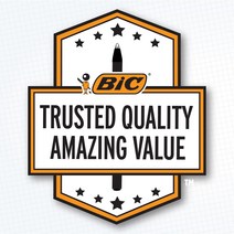 빅 BIC 크리스탈 매우 부드러운 볼펜 정품보장, 24 Count (Pack of 1), Blue