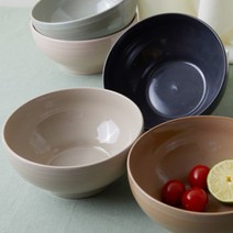 윤도자기 다인 면기 (5color), 설백