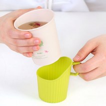 위생적인 플라스틱 종이컵홀더 종이컵받침