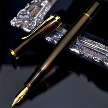 펠리컨 만년필 클래식 M200 스모키 쿼츠 PELIKAN 만년필, B(굵은 글씨)