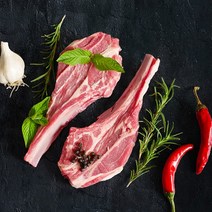 먹을가치 호주산 숄더랙 양갈비 램 sheep 쉽 어린양 캠핑음식 바베큐 구이용 300g 1kg, 쯔란 30g x 1개