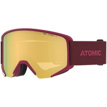 Atomic 아토믹스포츠고글 Savor Big Stereo Goggles, Dark Red