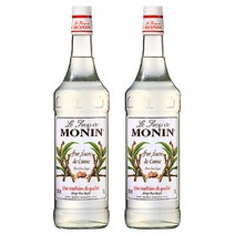 모닌 케인슈거 시럽 1000ml 2개 카페 아이스티 에이드 쉐이크 슬러시 프라프치노