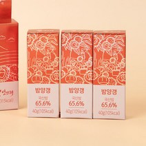 [밤뜨래]고급스러운맛 밤양갱 50개, 단품